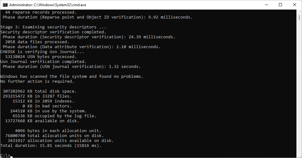 Overview of CHKDSK and SSD